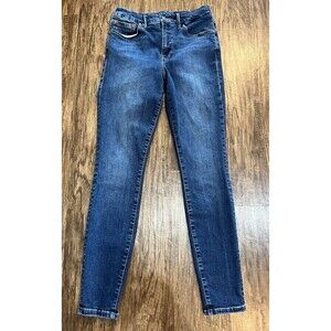 Good American Jeans Women’s 8 (28x28.5) style GLDV873T Skinny Straight